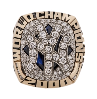 2000 New York Yankees World Series Championship Ring - Zane Tankel